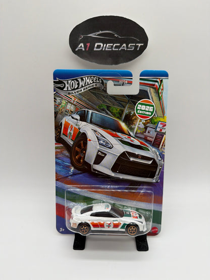 Hot Wheels Silver Series 2017 Nissan GT-R (R35) 7 Eleven 2026 Edition