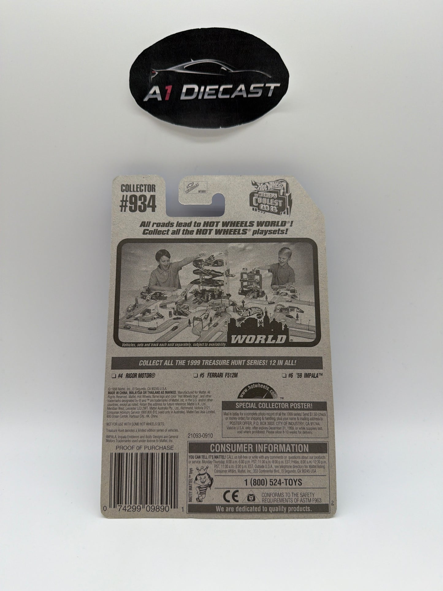 Hot Wheels Limited Edition! ‘59 Impala Treasure Hunt