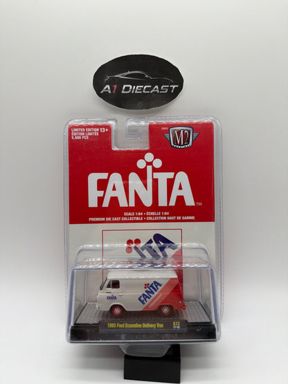 M2 Machines Fanta 1965 Ford Econoline Delivery Van