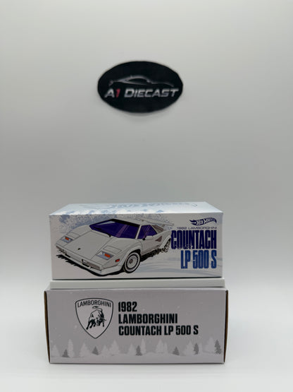 Hot Wheels Red Line Club Real Riders 1982 Lamborghini Countach LP 500S