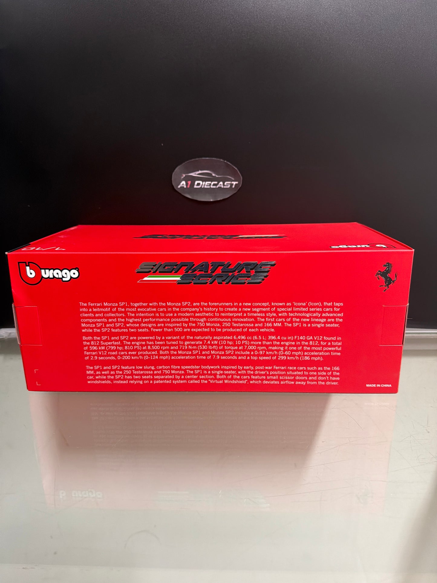 Bburago Signature Series Ferrari Monza SP1