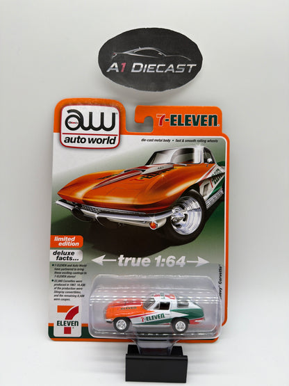 Auto World Deluxe Series 7-Eleven Exclusive 1967 Chevy Corvette