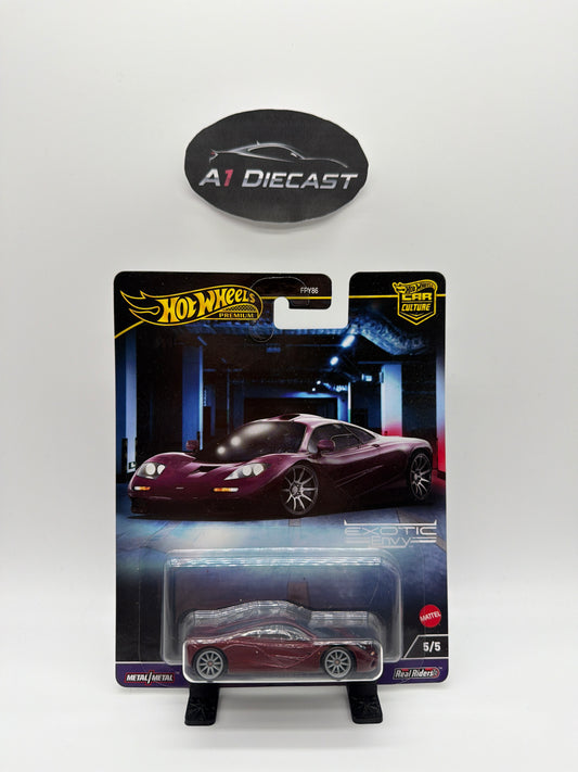 Hot Wheels Premium Car Culture McLaren F1