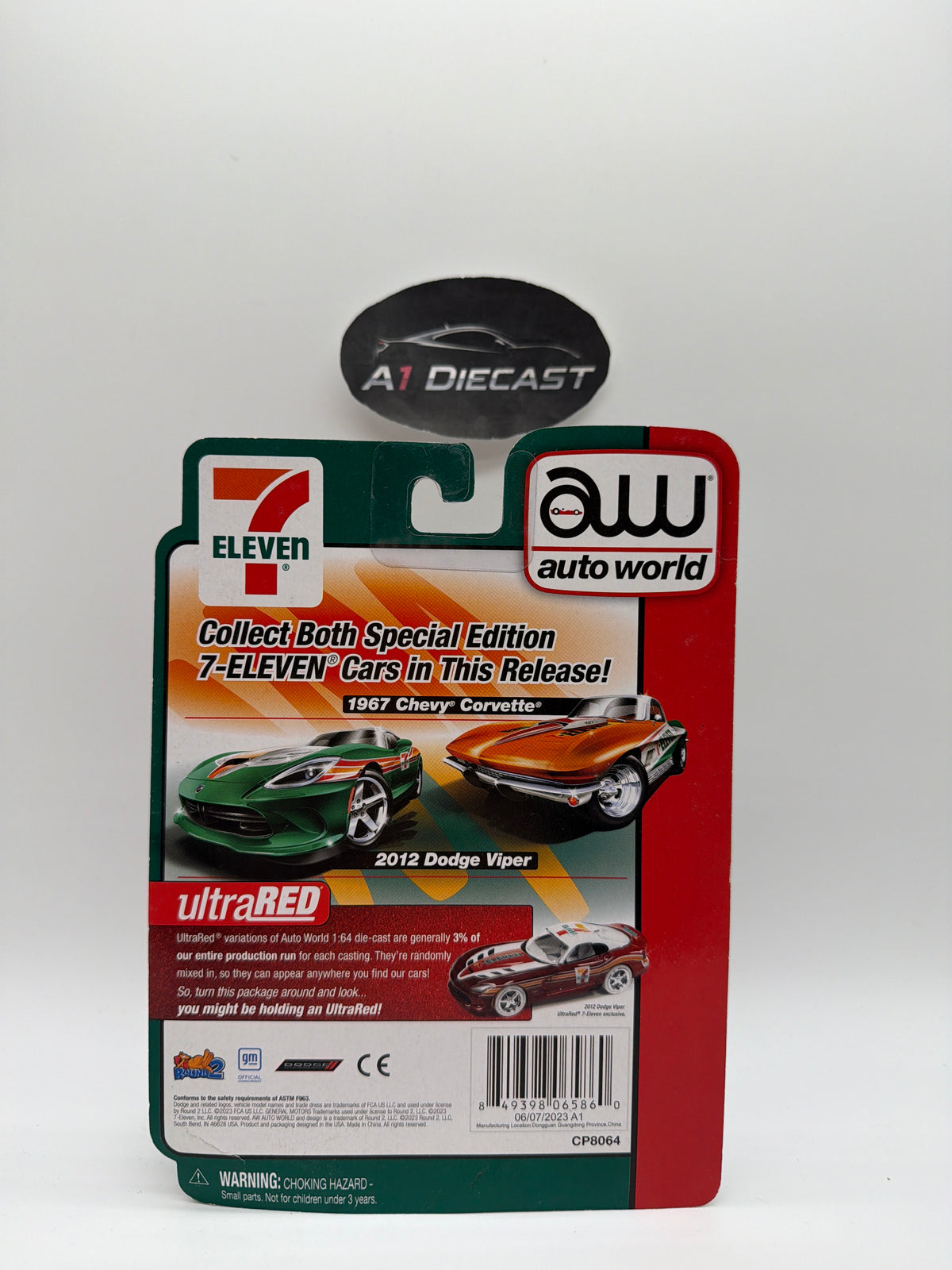 Auto World Deluxe Series 7-Eleven Exclusive 2012 Dodge Viper