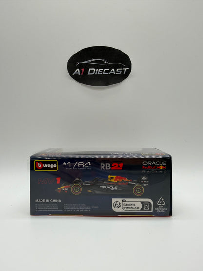 Bburago Oracle Red Bull Racing RB21 Max Verstappen 1