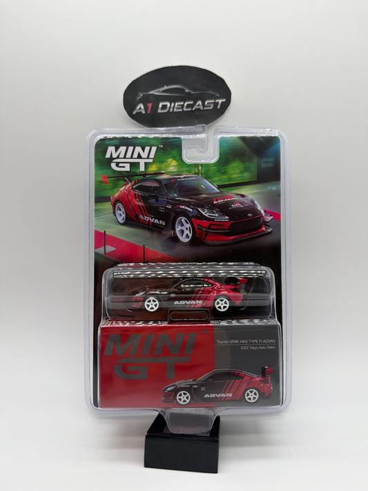Mini GT Toyota GR68 HKS Type R Advan MGT // 956