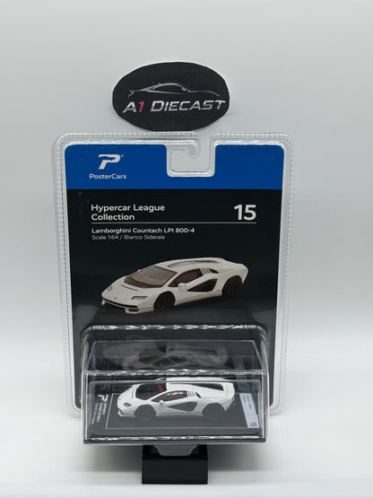 Postercars Hypercar League Collection Lamborghini Countach LPI 800-4