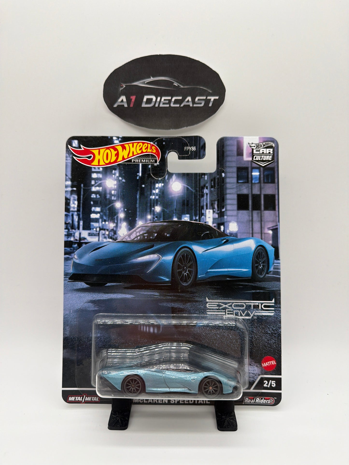 Hot Wheels Premium Car Culture Mclaren Speedtail