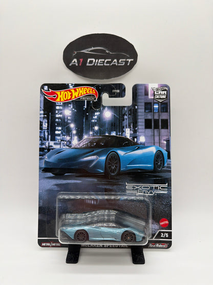 Hot Wheels Premium Car Culture Mclaren Speedtail