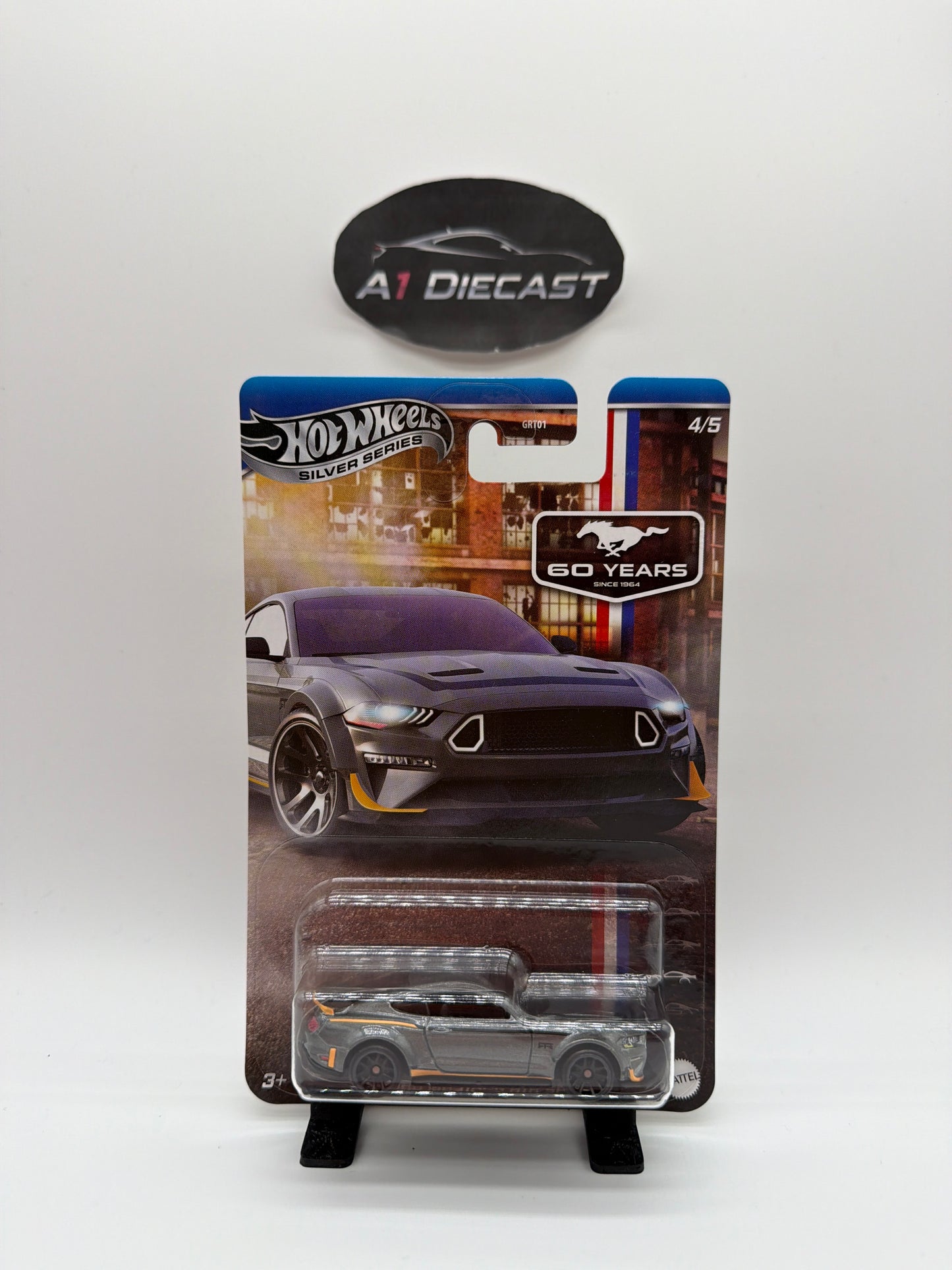 Hot Wheels Silver Series 60 years of Mustang Set of 5/5