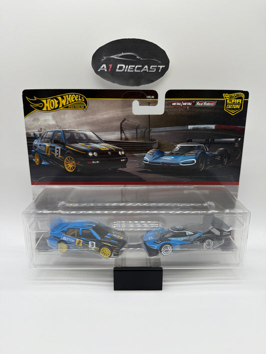 Hot Wheels Premium Car Culture Volkswagen Jetta MK3 & Volkswagen ID R