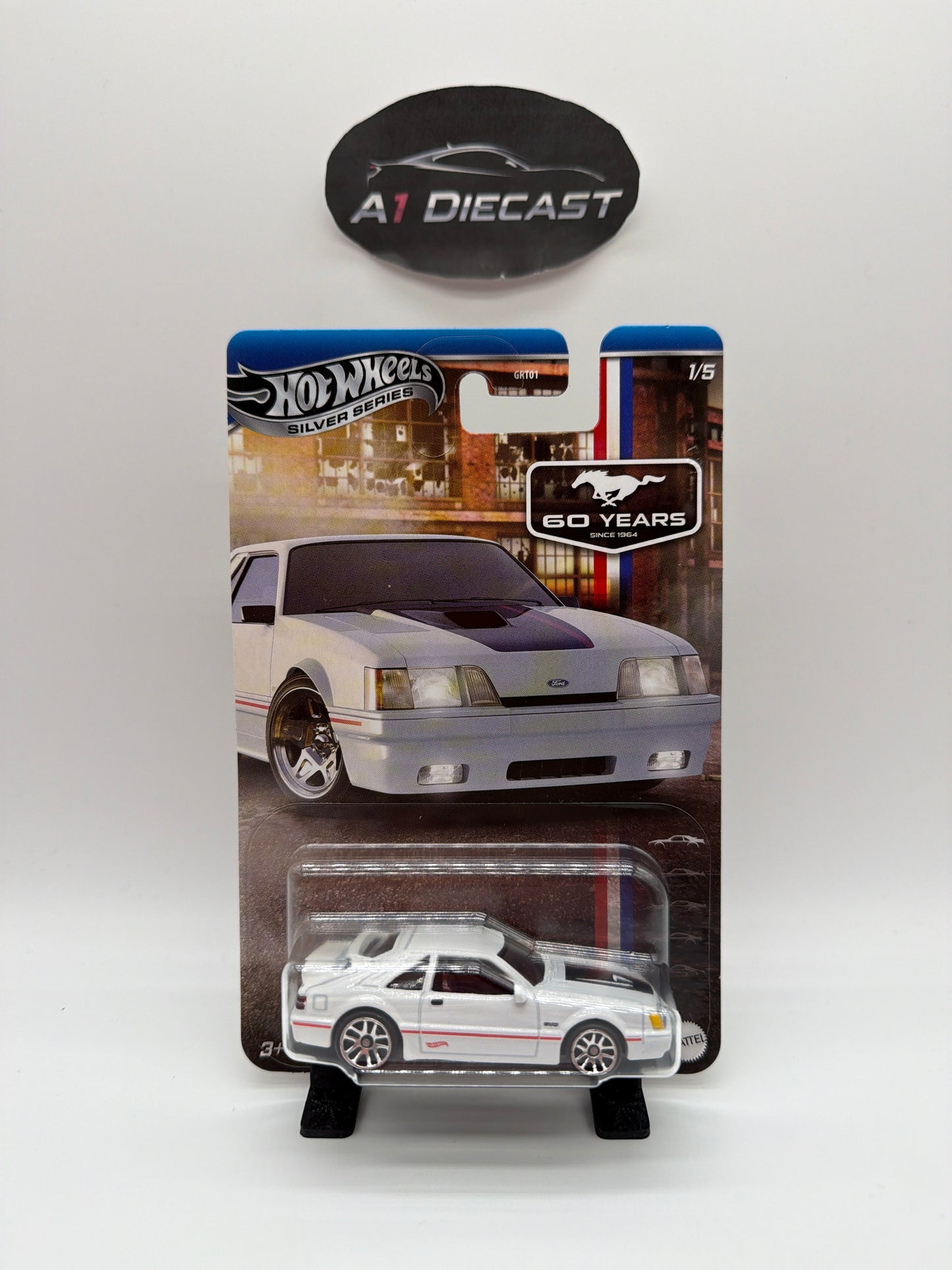 Hot Wheels Silver Series 60 years of Mustang Set of 5/5
