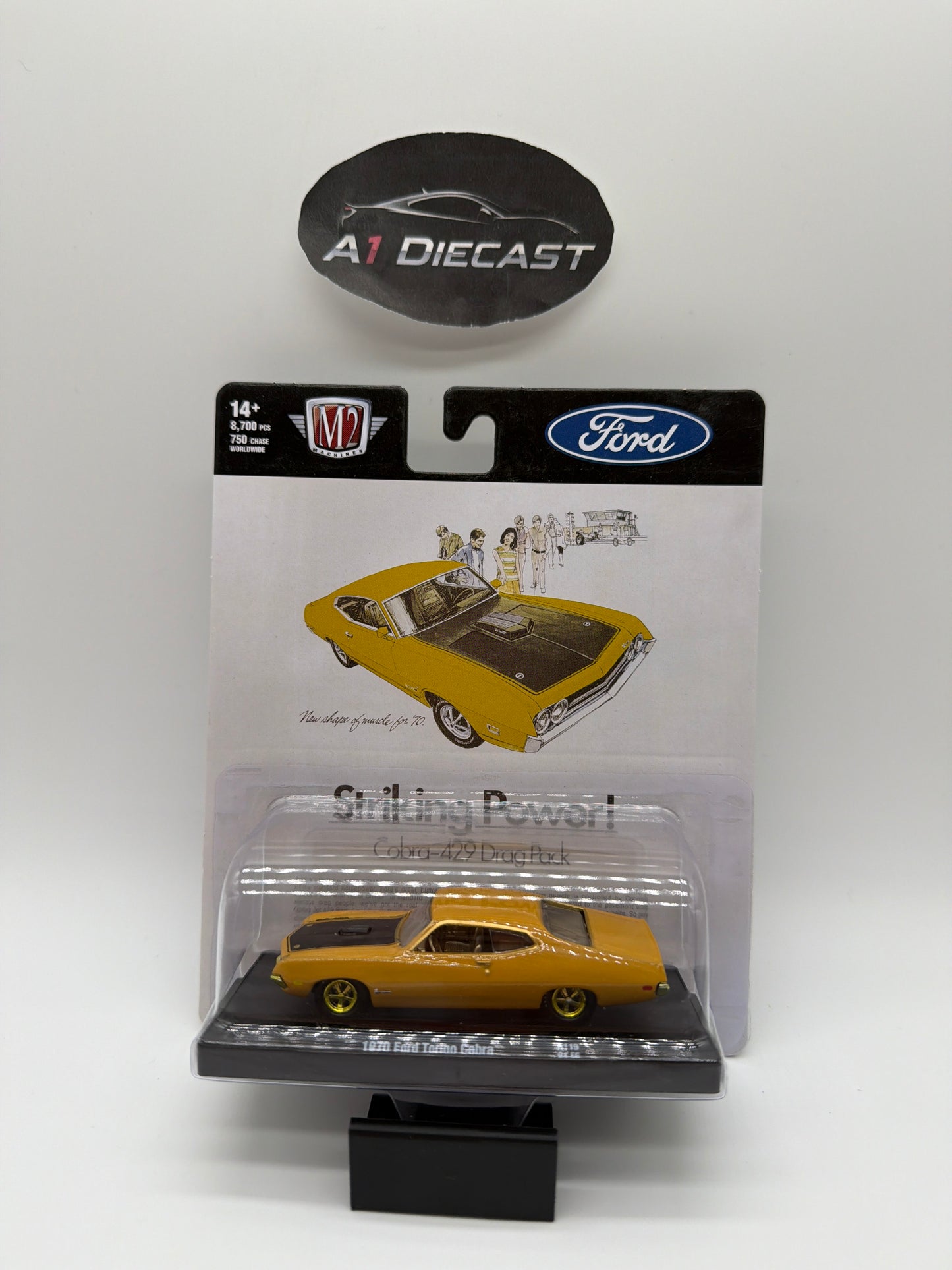 M2 Machines 1970 Ford Torino Cobra Chase
