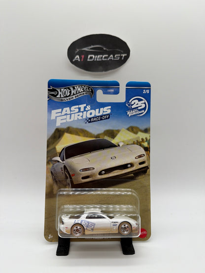 Hot Wheels Silver Series Fast & Furious Race-Off Set of 5/5