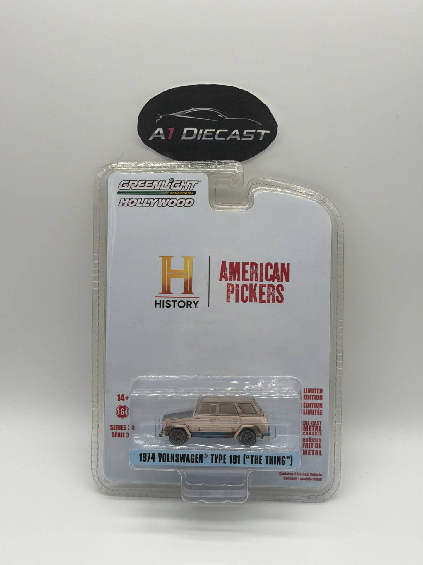 Greenlight Hollywood American Pickers 1974 Volkswagen Type 181 (“The Thing”)
