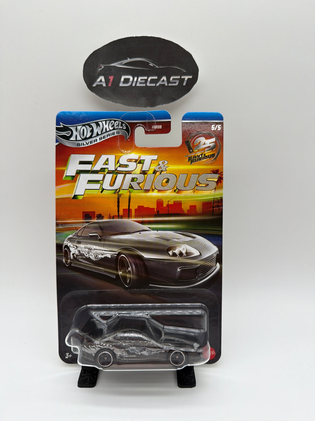 Hot Wheels Silver Series Fast & Furious Toyota Supra