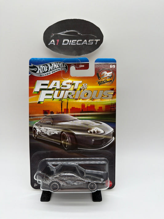 Hot Wheels Silver Series Fast & Furious Toyota Supra