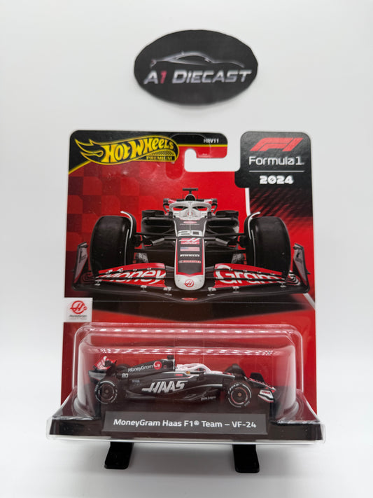 Hot Wheels Premium MoneyGram Haas F1 Team - VF-24 (#20)
