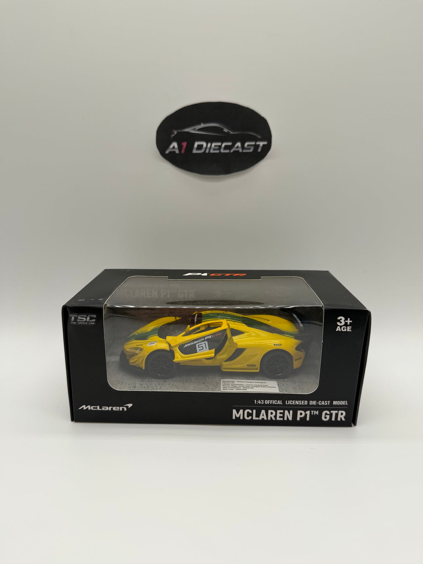 TSC P GTR McLaren P1 GTR