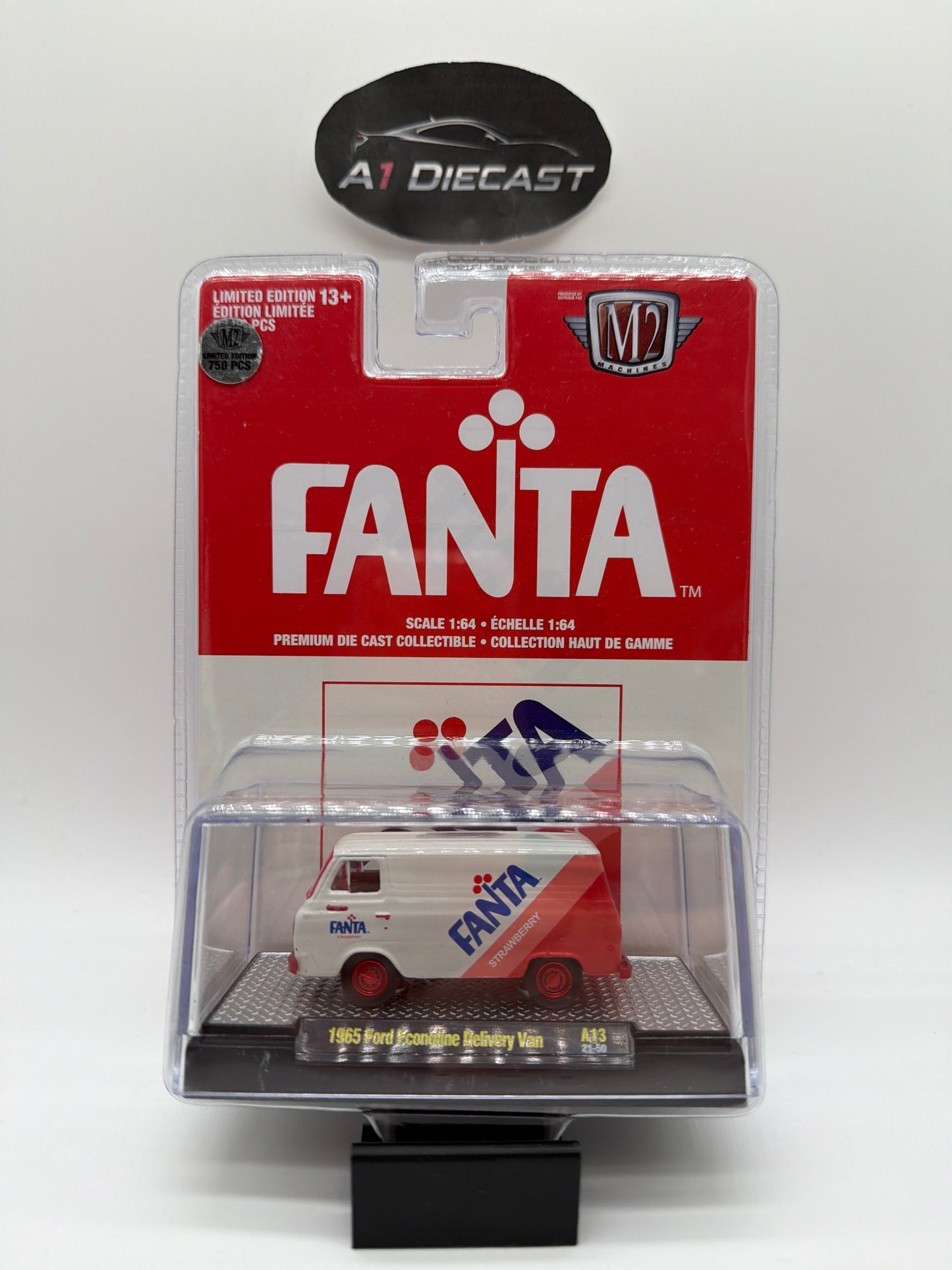 M2 Machines Fanta 1965 Ford Econoline Delivery Van Chase