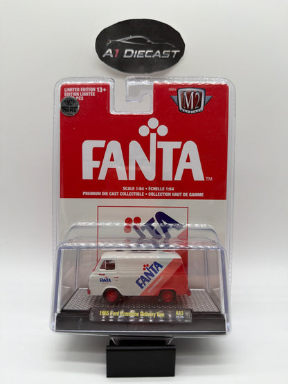 M2 Machines Fanta 1965 Ford Econoline Delivery Van Chase