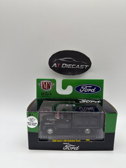 M2 Machines 1956 Ford F-100 Stakebed Truck Chase