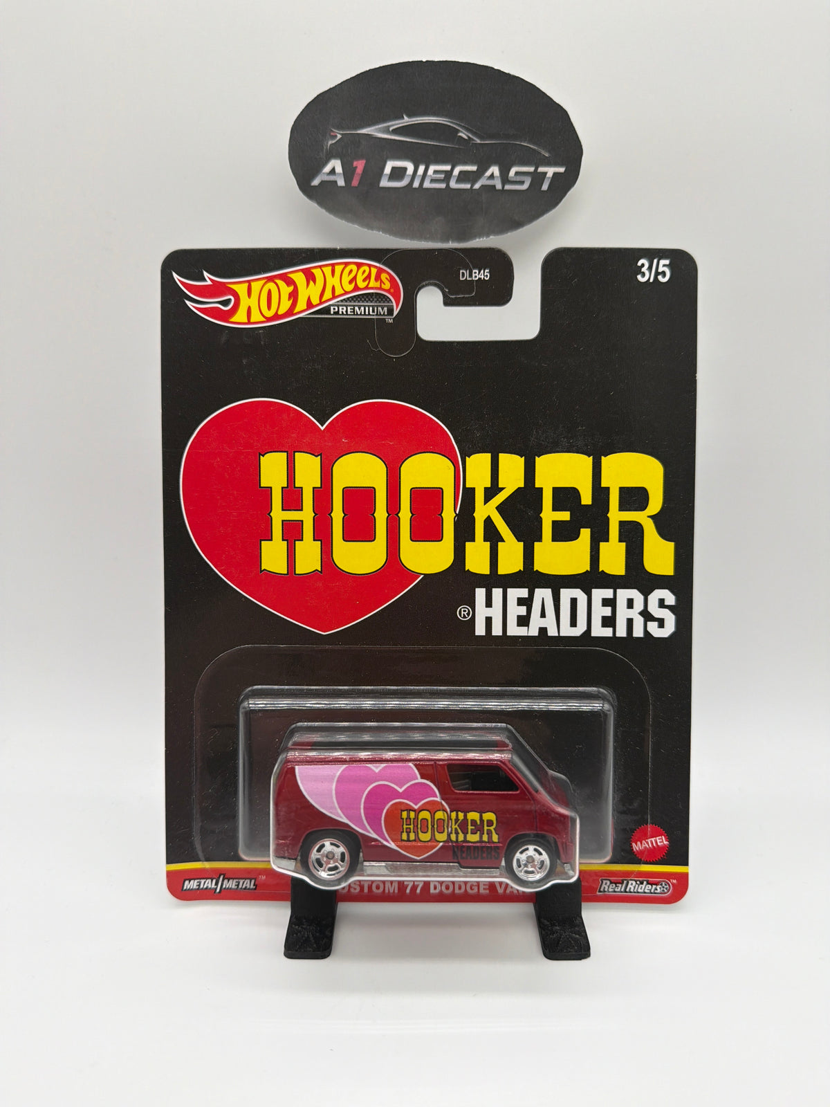 Hot Wheels Premium Custom 77 Dodge Van