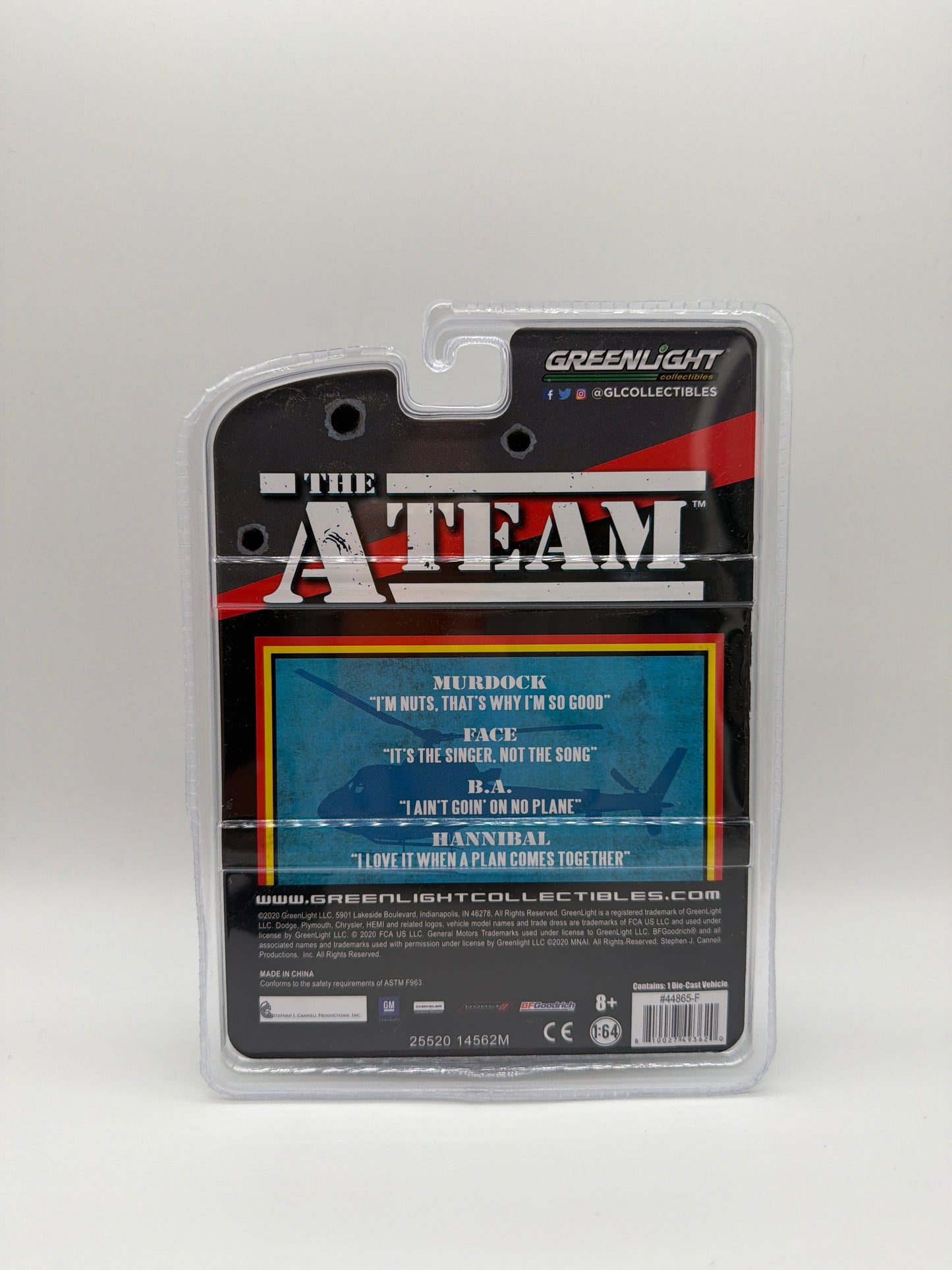 Greenlight Hollywood The A Team B.A.’s 1983 GMC Vandura (Muddy version)