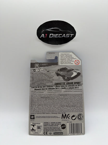 Hot Wheels Corvette Grand Sport Treasure Hunt Short Card
