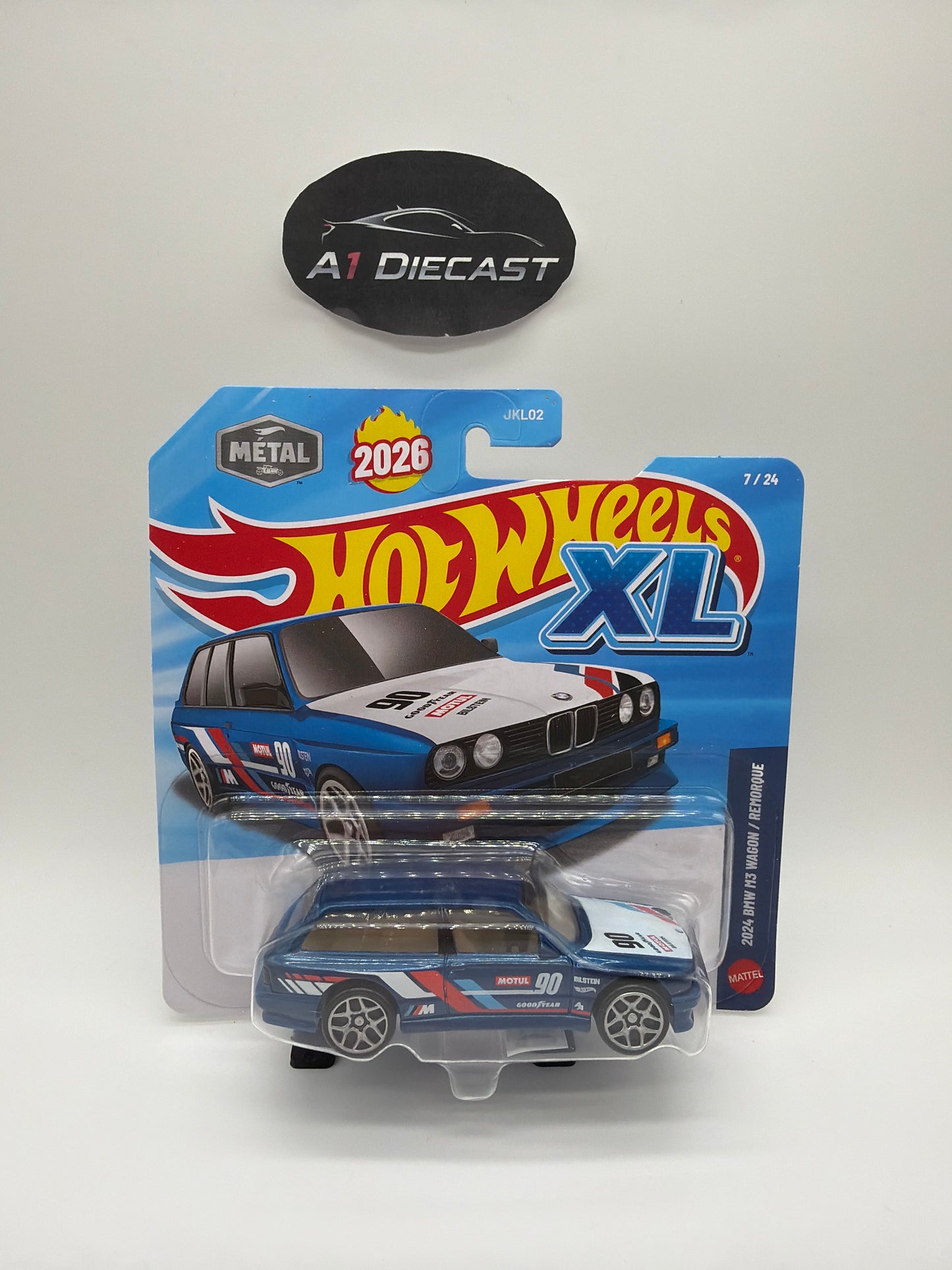 Hot Wheels XL 2004 BMW M3 Wagon / Remorque