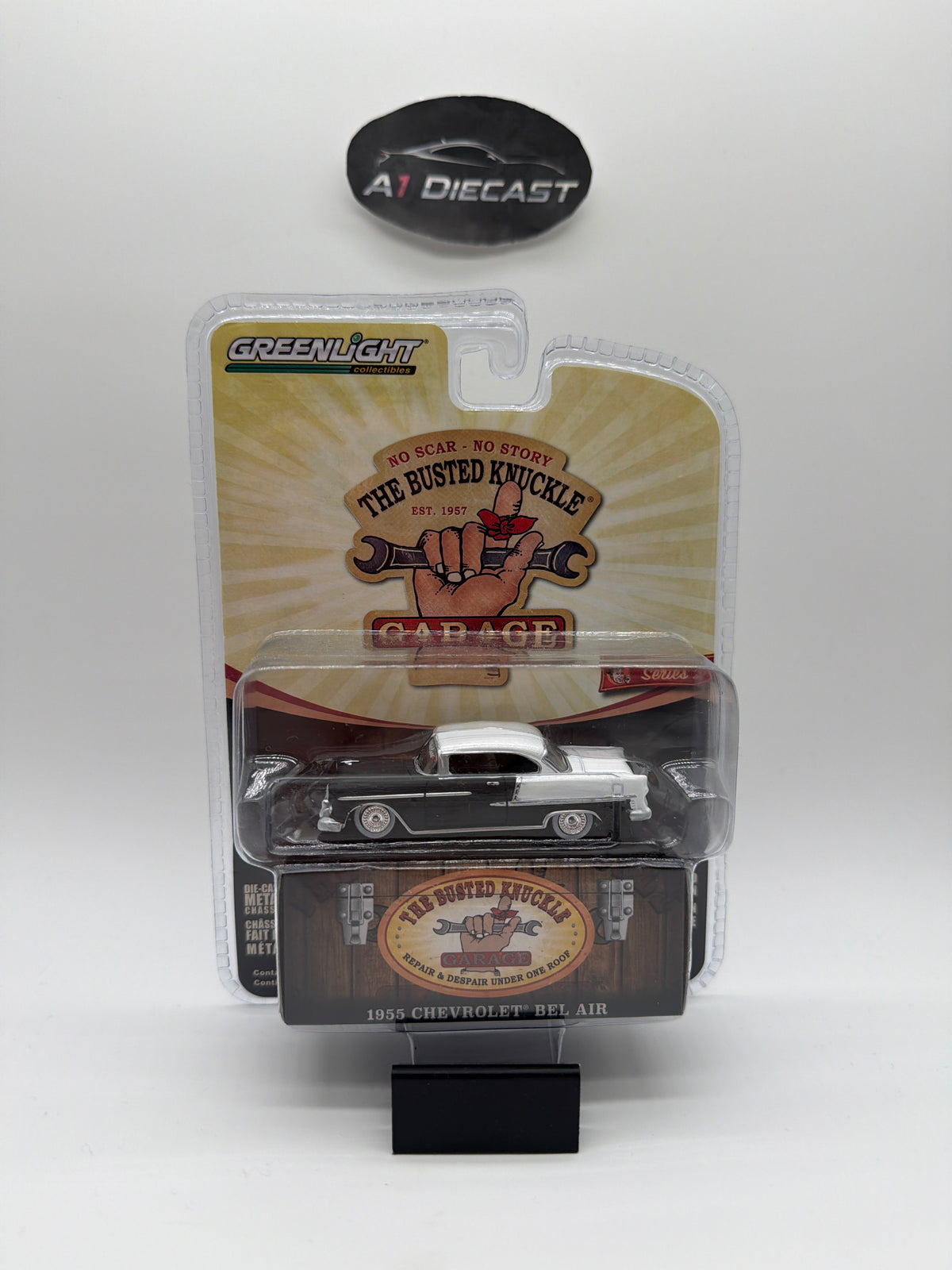 Greenlight The Busted Knuckle Garage 1955 Chevrolet Bel Air