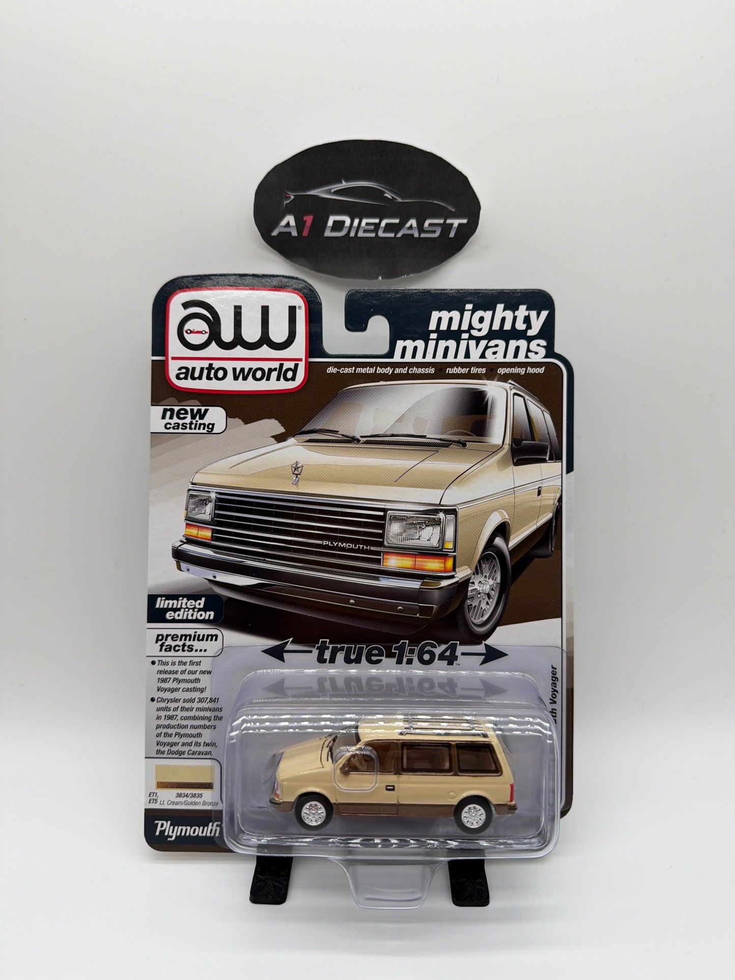 Auto World Premium 1987 Plymouth Voyager