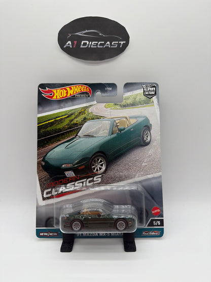Hot Wheels Premium Car Culture ‘91 Mazda MX-5 Miata