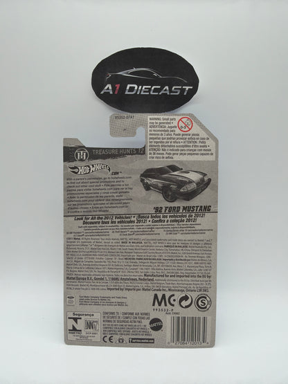 Hot Wheels ‘92 Ford Mustang Treasure Hunt