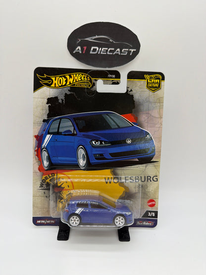 Hot Wheels Premium Car Culture Volkswagen Golf MK7
