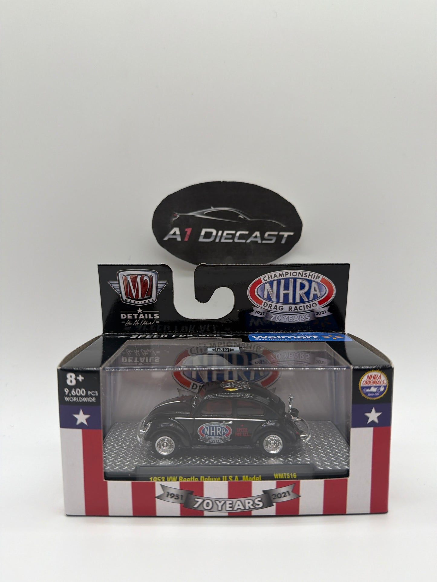 M2 Machines 1953 VW Beetle Deluxe U.S.A Model