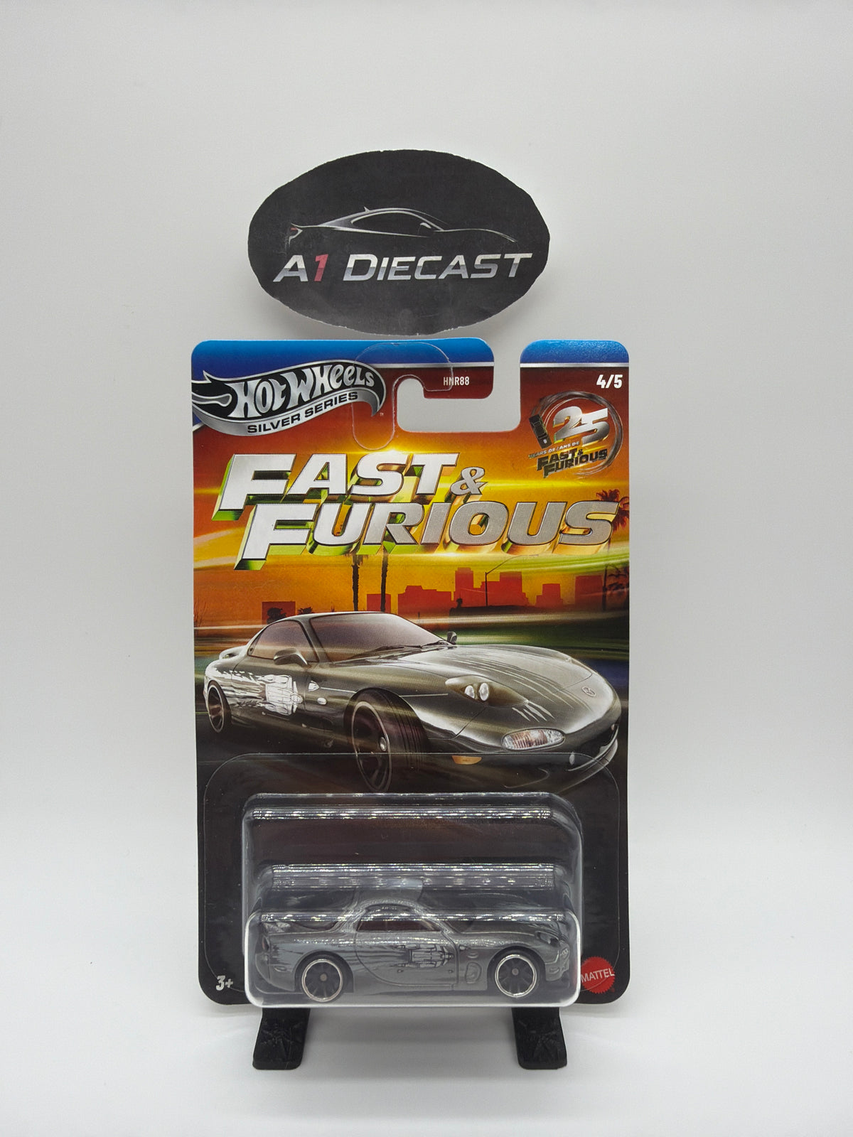 Hot Wheels Silver Series Fast & Furious 1995 Mazda RX-7