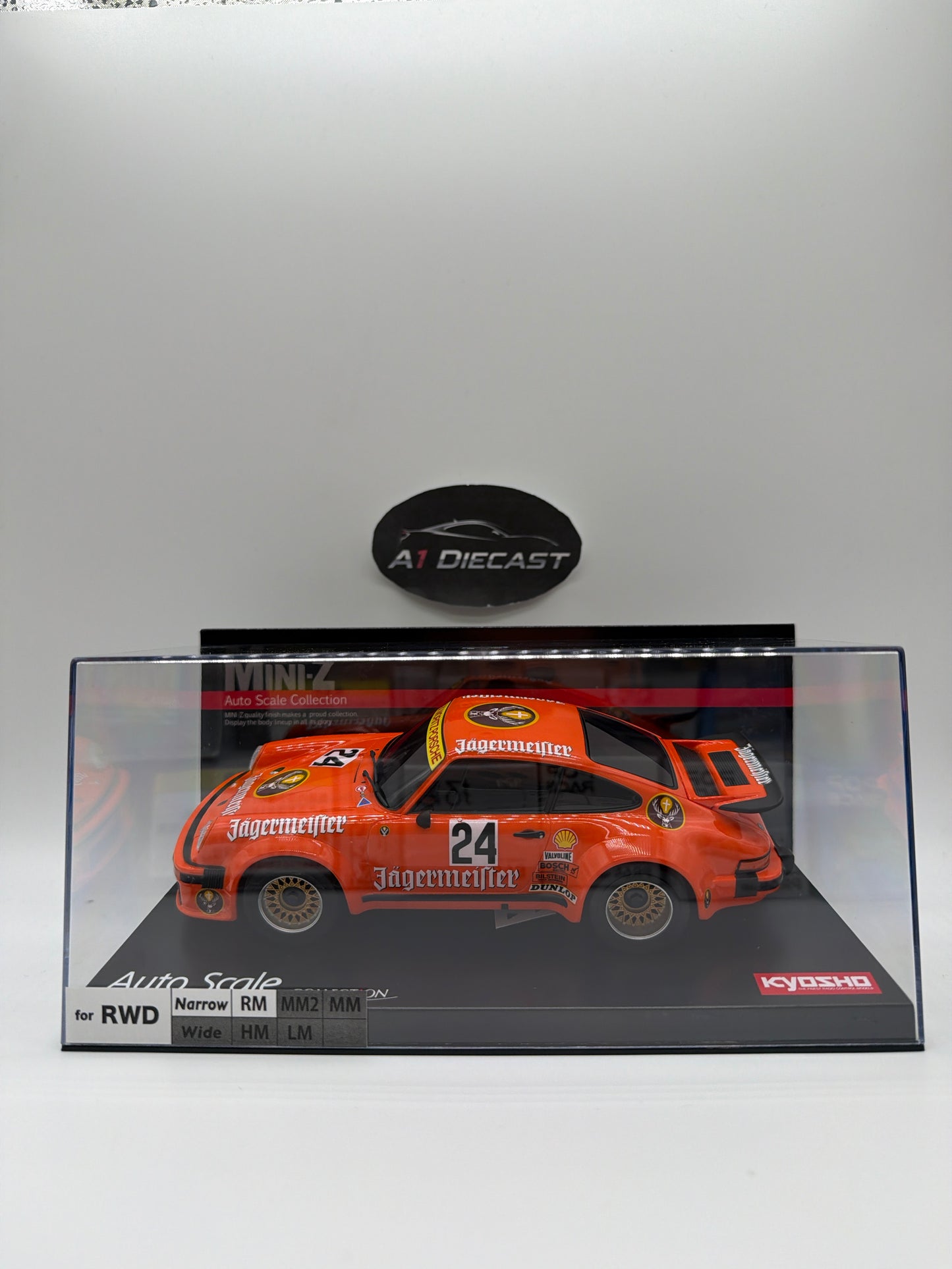 Kyosho Porsche 934 RSR Turbo 1976 Jagermeister #24