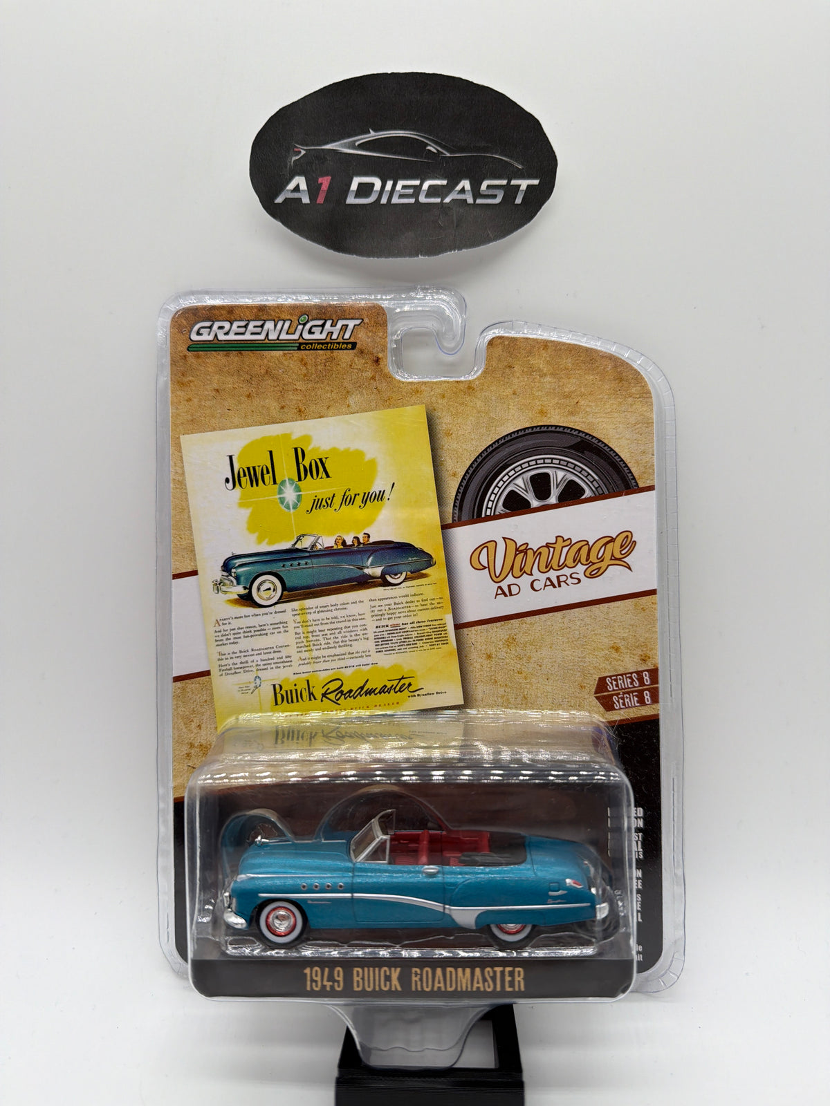 Greenlight Vintage Ad Cars 1949 Buick Roadmaster