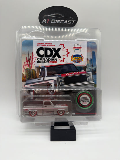 Canadian Diecast Expo CS Custom ‘83 Chevy Silverado Set of 3 (Regular, Chase, Super Chase)