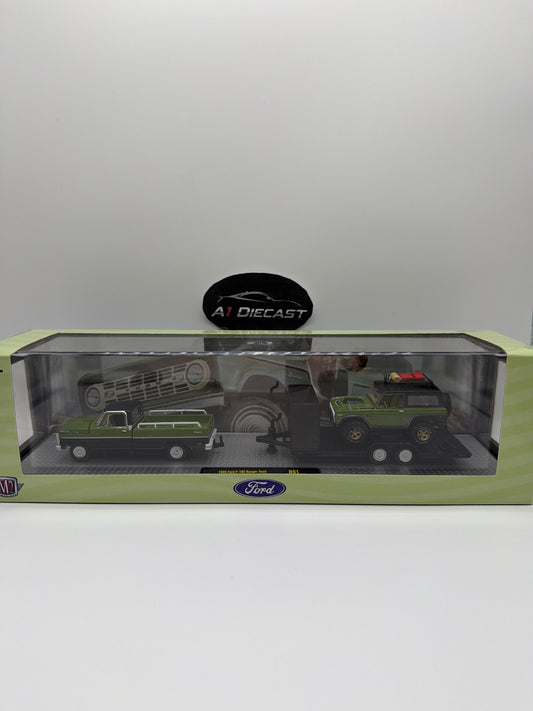 M2 Machines 1969 Ford F-100 Ranger Truck & 1971 Ford Bronco