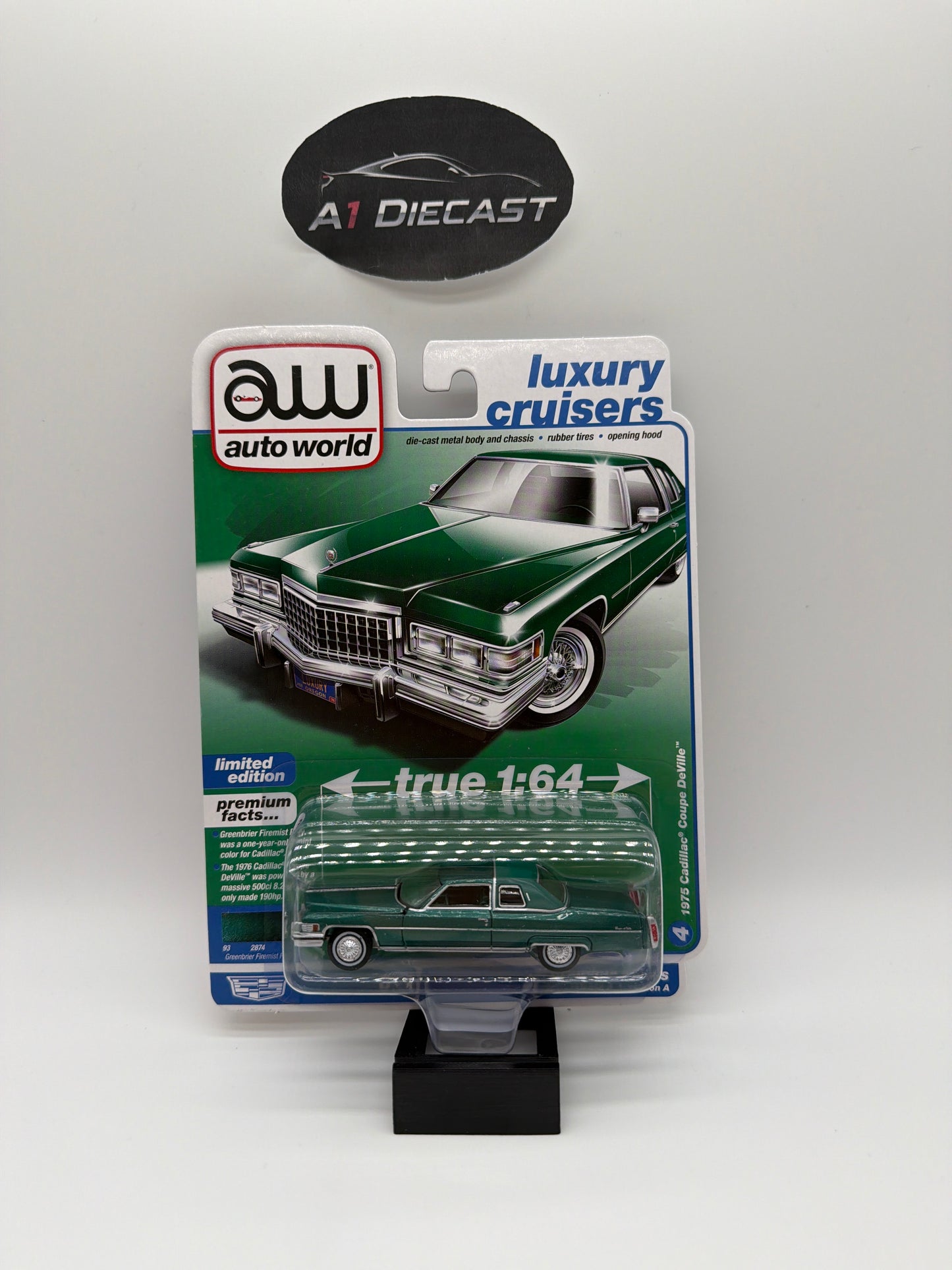 Auto World Premium 1975 Cadillac Coupe DeVille