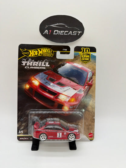 Hot Wheels Premium Car Culture Thrill Climbers Mitsubishi Lancer Evolution VI