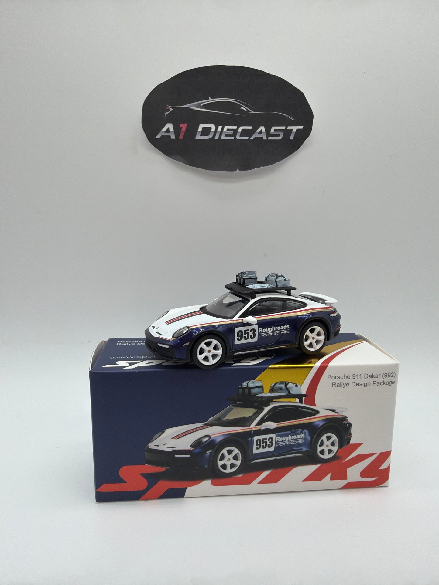 Sparky Porsche 911 Dakar (992) Rally Design Package & Porsche 911 Dakar (992) Rallye 1974