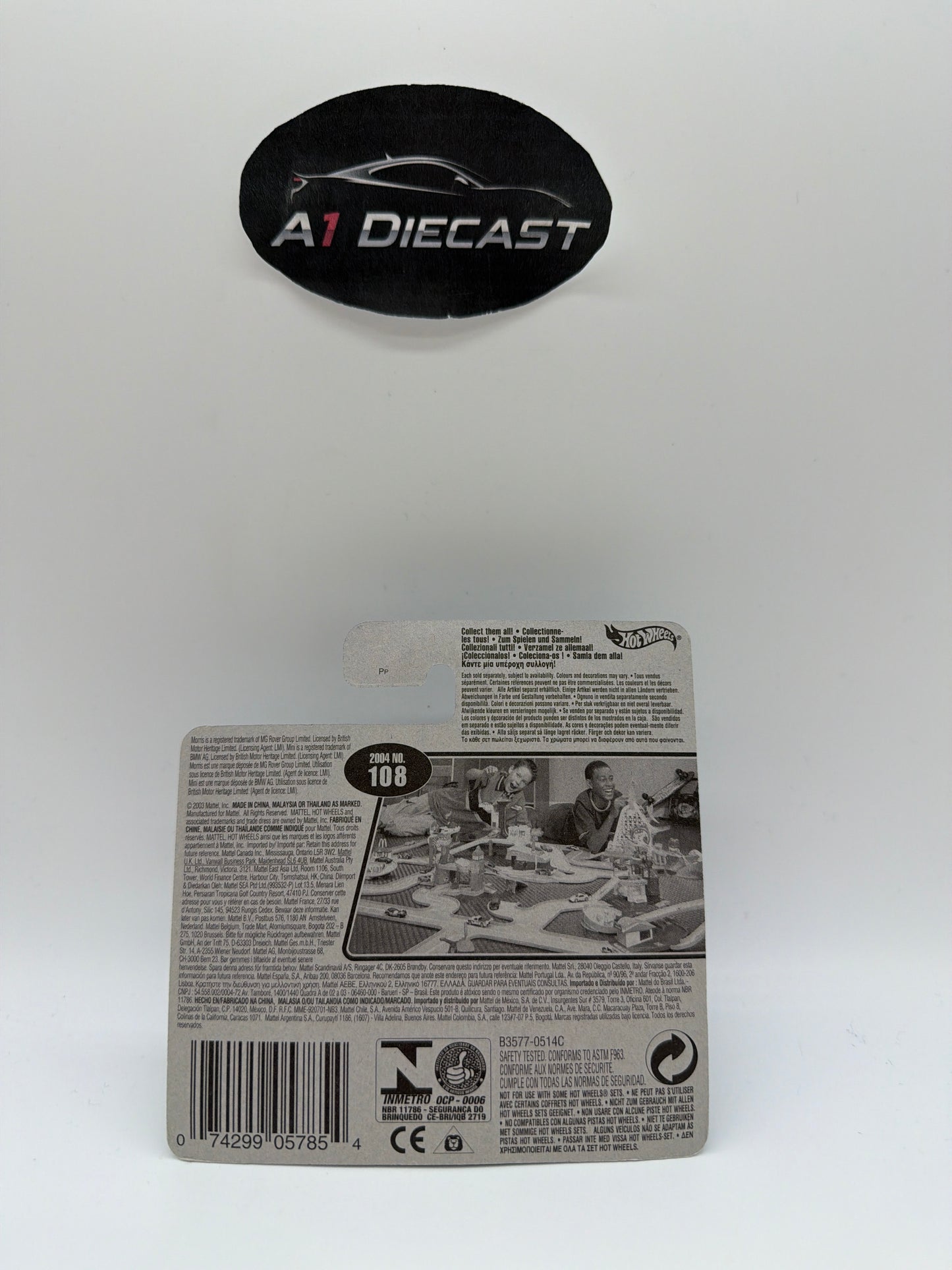 Hot Wheels Morris Wagon Treasure Hunt Short Card