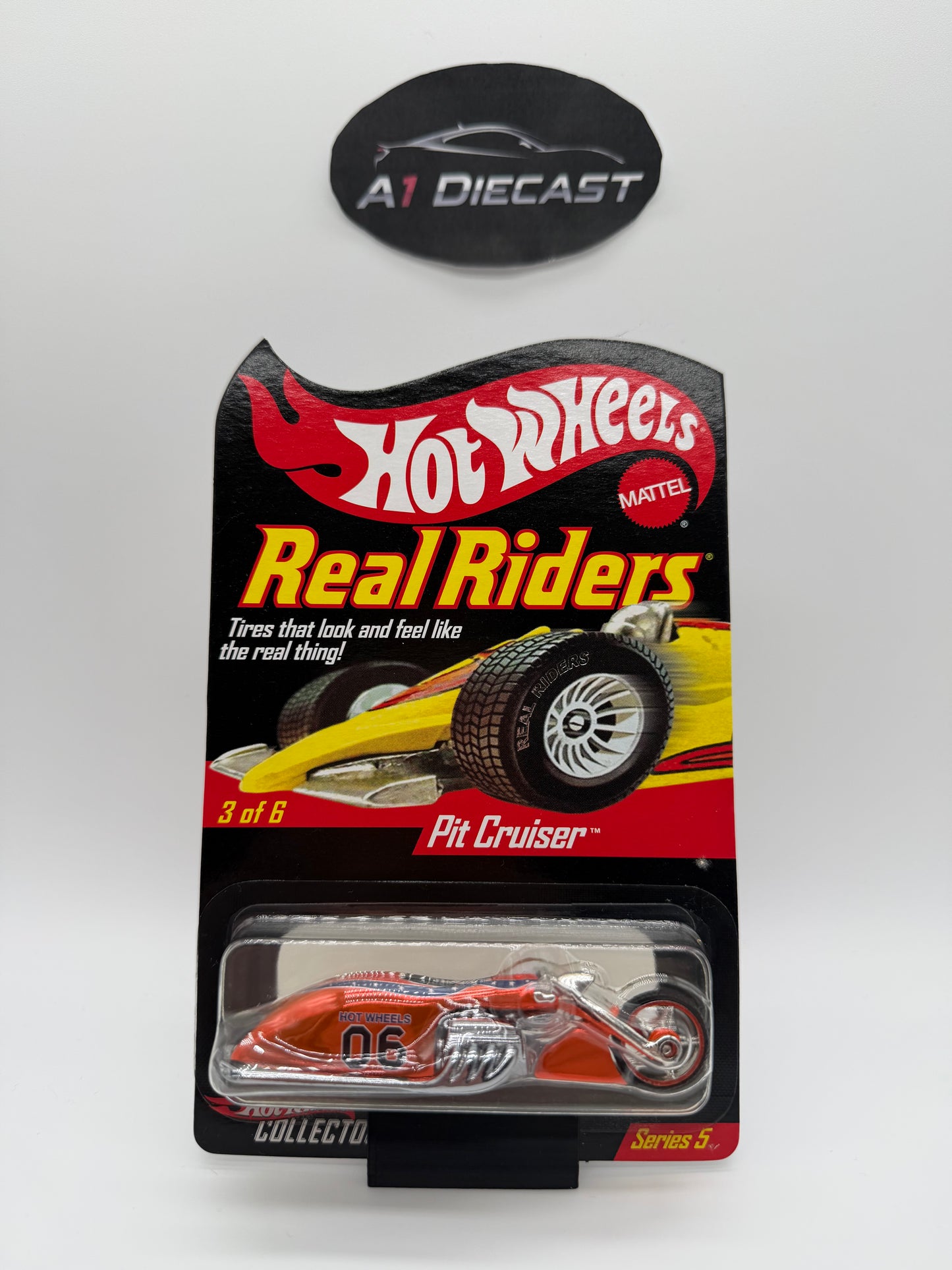 Hot Wheels Real Riders Pit Cruiser