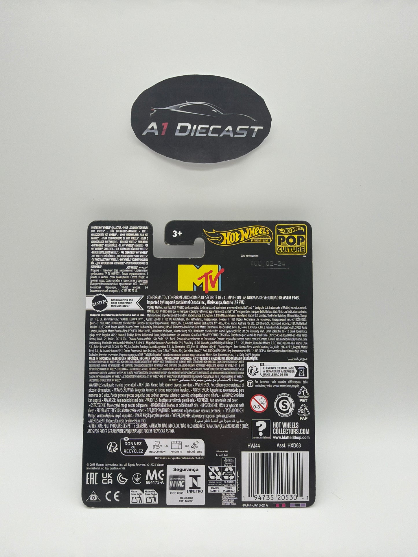 Hot Wheels Premium Pop Culture Mtv Dairy Delivery