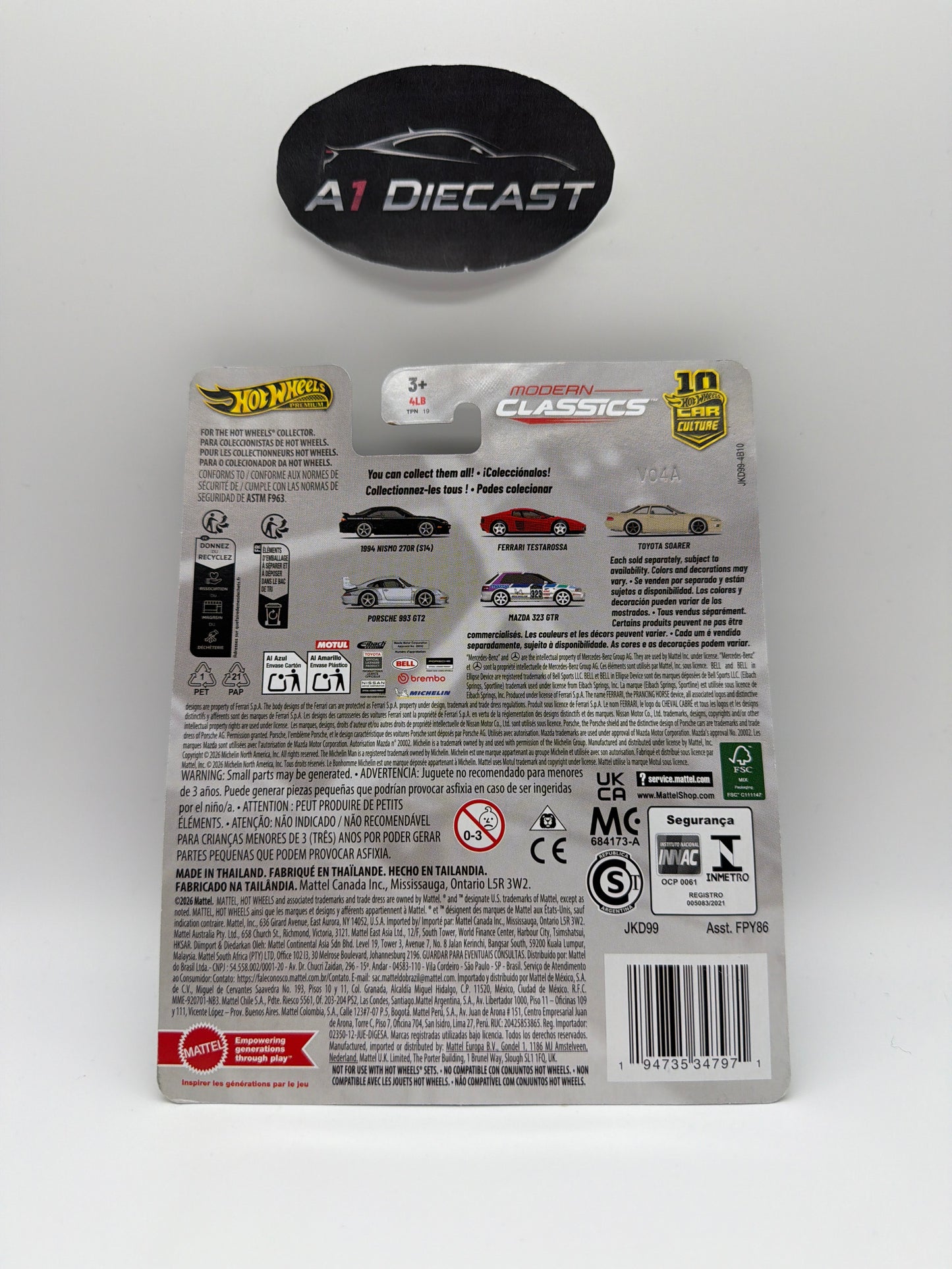 Hot Wheels Premium Car Culture 1994 Nismo 270R (S14) Modern Classics