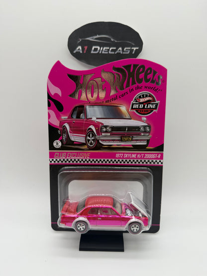 Hot Wheels Red Line Club 1972 Skyline HT 2000GT-R