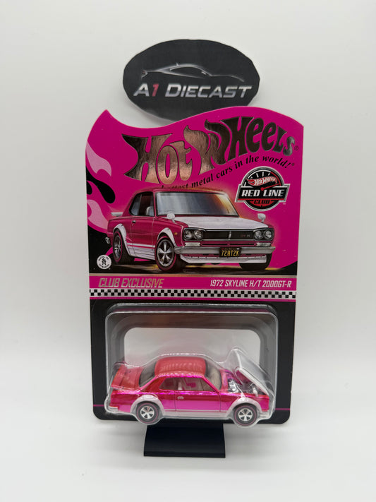Hot Wheels Red Line Club 1972 Skyline HT 2000GT-R